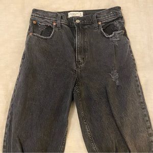 Abercrombie & Fitch 90s straight ultra high rise jeans